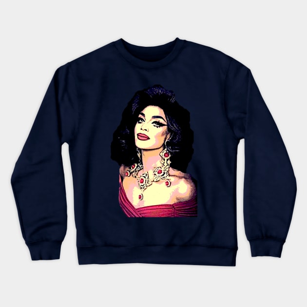Valentina, your smile is beautiful Crewneck Sweatshirt by awildlolyappeared